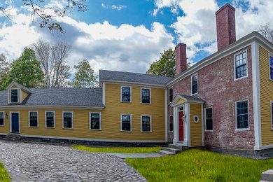 This is an example of a country house exterior in Boston.