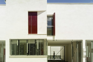Example of an exterior home design in Seville