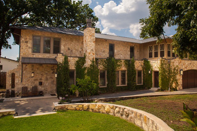 Eklektisches Haus in Austin
