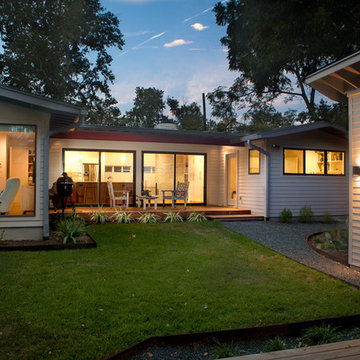 1940's mid-centry ranch remodel addition