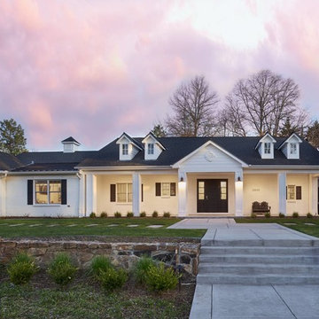 1960's Ranch Remodel with Traditional East Coast Influences