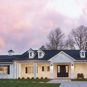1960's Ranch Remodel with Traditional East Coast Influences