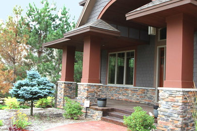 Craftsman exterior home idea in Minneapolis