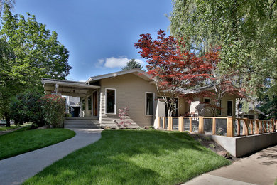Transitional exterior home photo in Portland