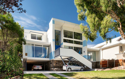 Houzz Tour: A Midcentury Modern Home Takes In the Views
