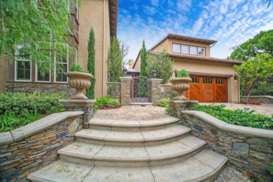 Inspiration for an exterior home remodel in Orange County