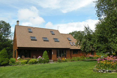 Traditional exterior home idea in Burlington