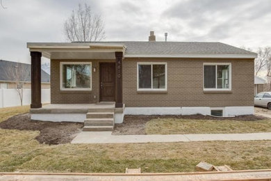 Inspiration for an exterior home remodel in Salt Lake City