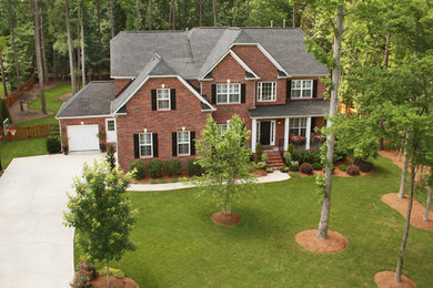 Inspiration for a timeless exterior home remodel in Charlotte