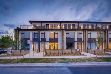 Modern house exterior in Denver.