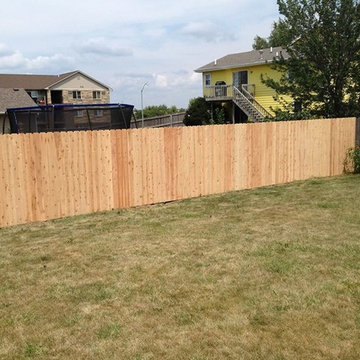 6' Wood Cedar Fence
