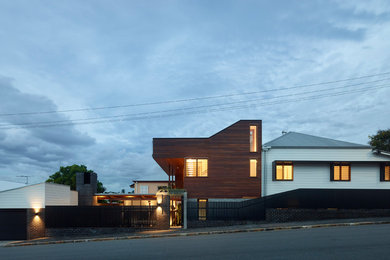 Minimalist exterior home photo in Brisbane