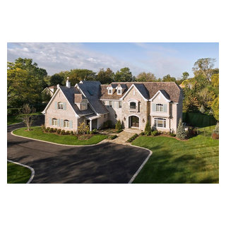 9,000 sq. ft. Northbrook Custom Home - Traditional - Exterior - Chicago ...