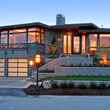 Contemporary Exterior by Infinity Homes NW, Inc