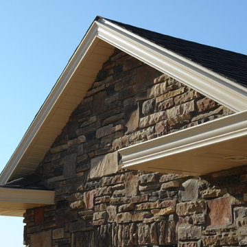 A Completed MarPec Project Decorative Gutter, Fascia and Roof Edge System