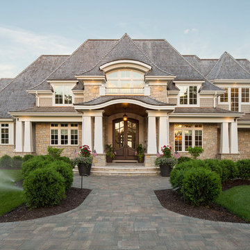 A Dramatic Front Entry