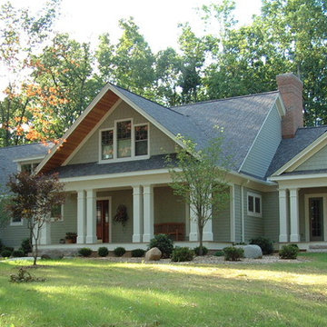 A RESIDENCE for a WOODED SITE