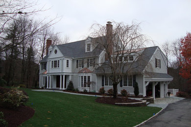 Elegant exterior home photo in Bridgeport