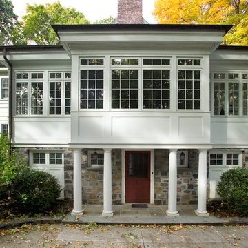 Addition to Federal Style Colonial home in Scarsdale, NY