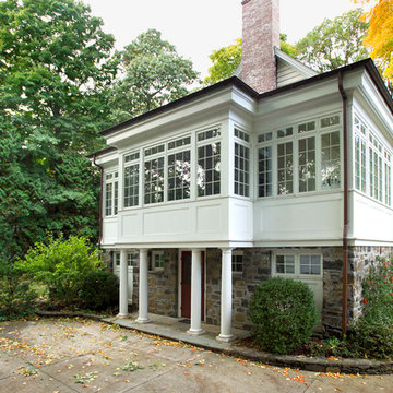 Addition to Federal Style Colonial home in Scarsdale, NY