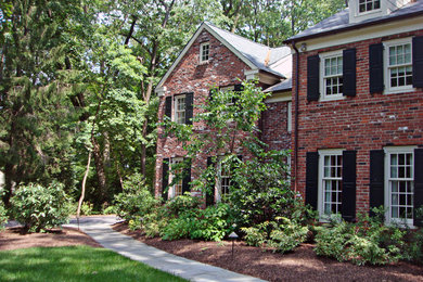 Inspiration for a mid-sized timeless exterior home remodel in Philadelphia