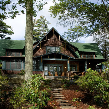Adirondack Camp House Exterior
