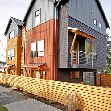 Admiral Way Townhomes - West Seattle, WA « DAVID VANDERVORT ARCHITECTS