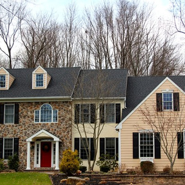 After photo: new gutters, roof & shutters