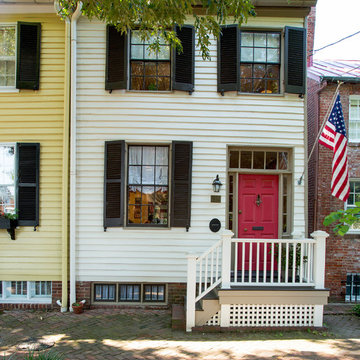 Alexandria: Revamped Row Home with Relocated Stairwell, New Porches