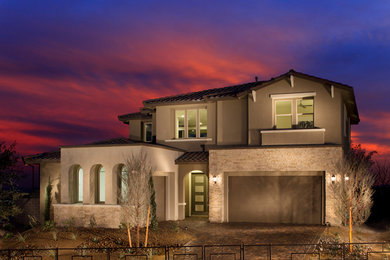 Inspiration for an exterior home remodel in Las Vegas