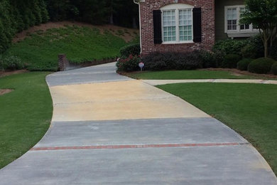 Alpharetta, GA - Existing Driveway Repair and Addition