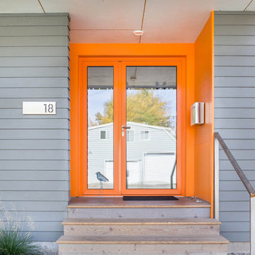 Aluminum Entry Glass Door