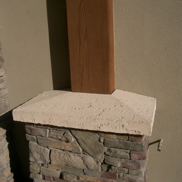 Ancient Stone Post Caps