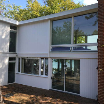 Andersen A series awning windows, picture windows and patio doors.