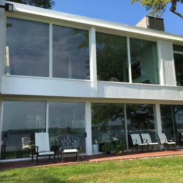 Andersen A series awning windows, picture windows and patio doors.