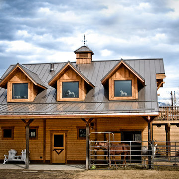 Apartment Barn With Gable Dormers