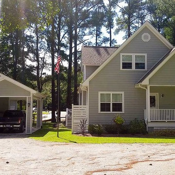 Architectural Designs Cottage Plan 9810SW Client-Built in North Carolina