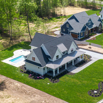 Architectural Designs Farmhouse House Plan 14679RK Client-Built in Virginia