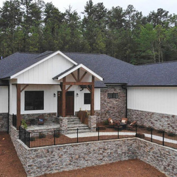 Architectural Designs Hill Country Plan 51800HZ Client-Built in Georgia