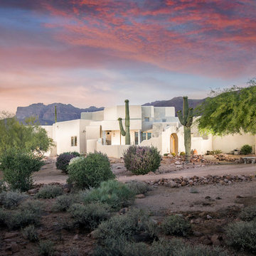 Arizona Homes At Twilight