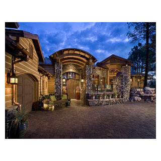Arizona Mountain Home - Traditional - Exterior - Phoenix - by Urban ...