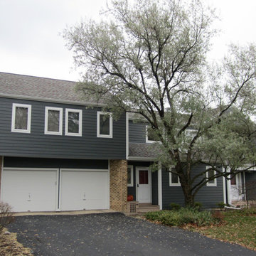 Arlington Heights, IL Window & Siding Remodel James Hardie Siding