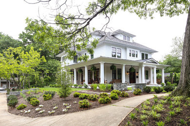 Example of a classic exterior home design in DC Metro