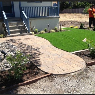 Paver Front Yard | Houzz