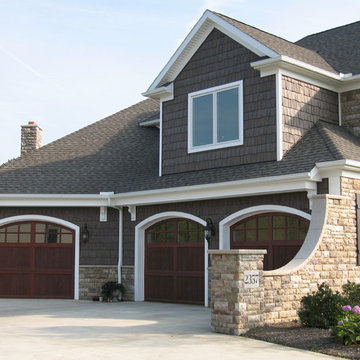 Attached Garage with Dormer