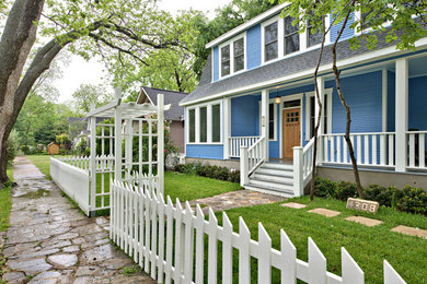 Inspiration for a timeless exterior home remodel in Austin