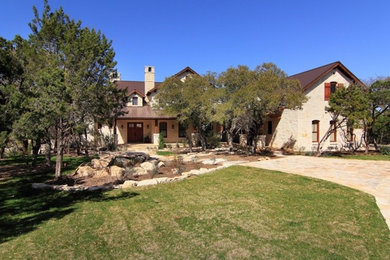 Inspiration for a timeless exterior home remodel in Austin