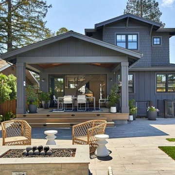 Back Patio and yard