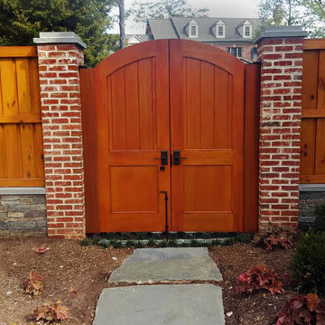 Backyard Custom Cedar Gate