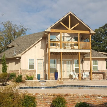 Backyard Lake House